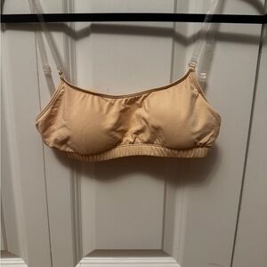 Capezio Beige Bralette Sz M